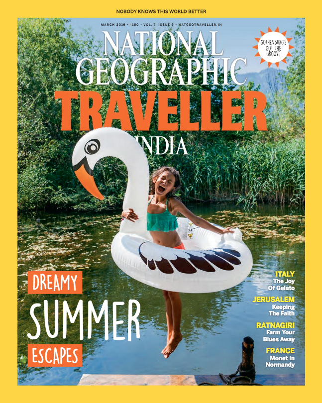 National Geographic Traveller India front page