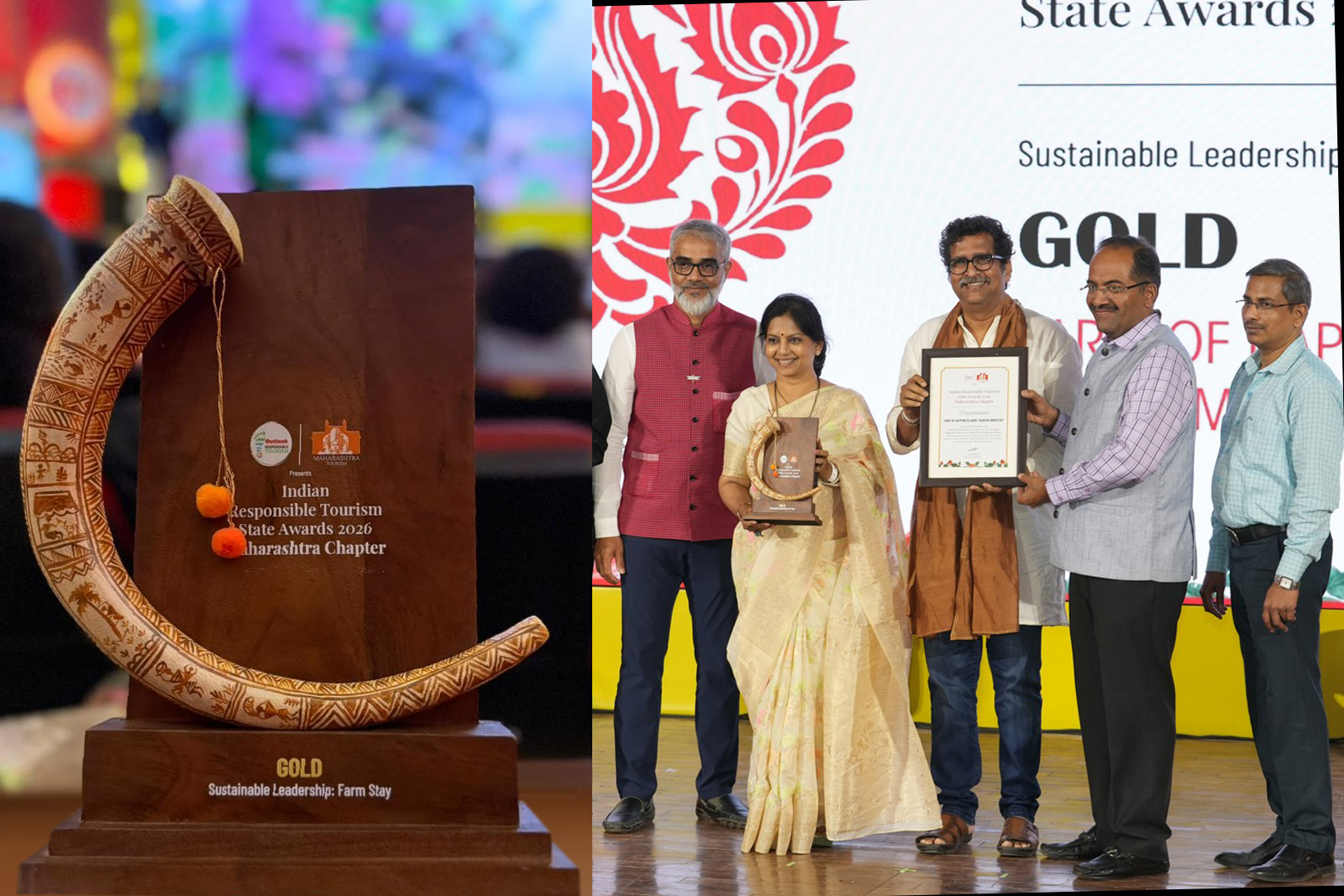 Indian Responsible Tourism State Awards 2026 Gold